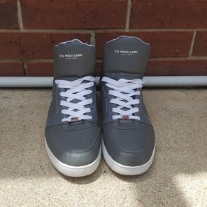 U S Polo Assn high top sneakers